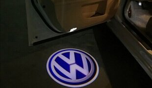 Durų logotipo šviestuvai Volkswagen 2vnt. kaina ir informacija | Automobilių 12V el. priedai | pigu.lt