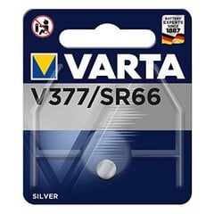Varta 377 1.55V AG4 SR626W B1 10 шт. цена и информация | Батарейки | pigu.lt