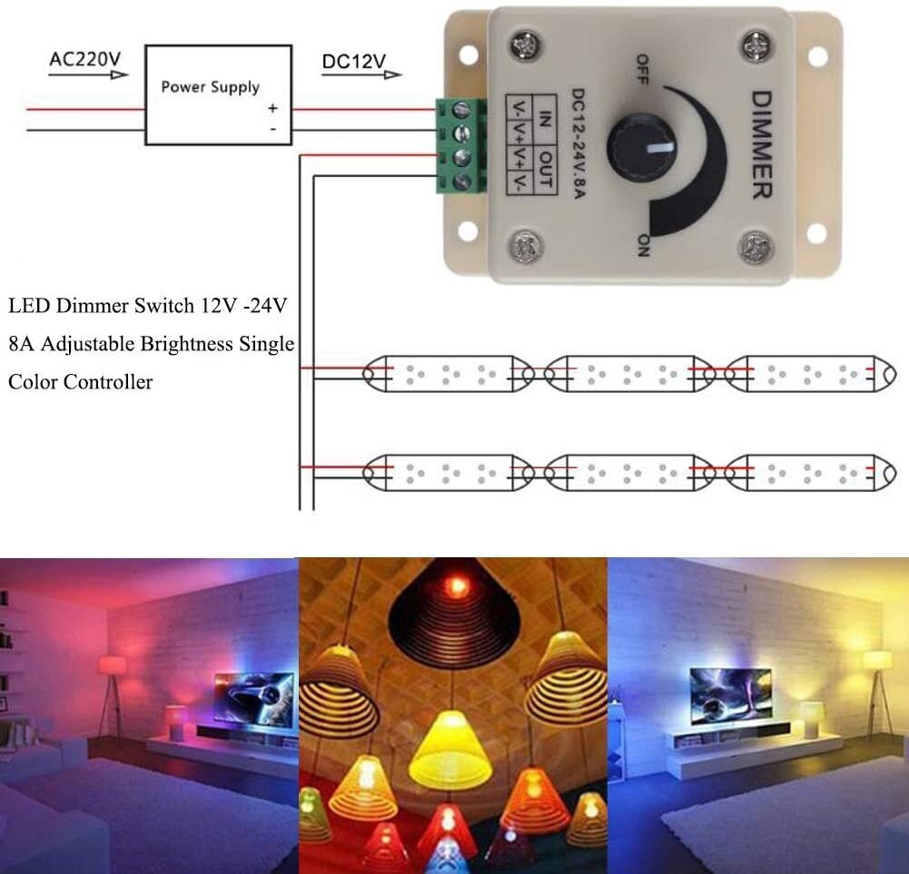 Elektros valdiklis Powermax DC 12V–24V 8A su išjungimo ir įjungimo rankenėle цена и информация | Elektros jungikliai, rozetės | pigu.lt