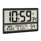 Skaitmeninis XL radijo bangomis valdomas laikrodis su kambario klimatu 60.4520 kaina ir informacija | Laikrodžiai | pigu.lt