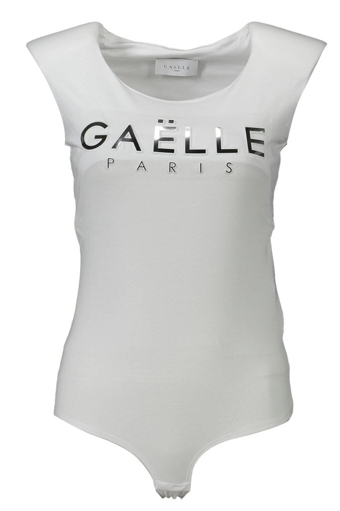 Bodis moterims Gaelle Paris, baltas цена и информация | Apatiniai marškinėliai moterims | pigu.lt