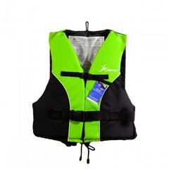 Спасательный жилет Olimp, XXL (70-110kg), Зеленый/черный цена и информация | Cпасательные жилеты и другие предметы безопасности | pigu.lt