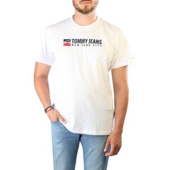 Vyriški marškinėliai Tommy Hilfiger, baltos spalvos kaina ir informacija | Vyriški marškinėliai | pigu.lt