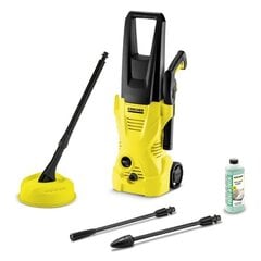 Мойка высокого давления KARCHER K 2 (1.673-240.0) T150 цена и информация | Мойка высокого давления 1400Вт POWXG90405 POWERPLUS XG | pigu.lt