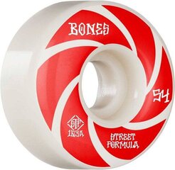 Ratukai riedlentei Bones Wheels Patterns STF White V1 Standard, 54 mm, 103A, 4 vnt. цена и информация | Скейтборды | pigu.lt
