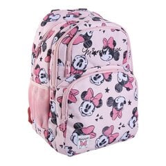 Школьный рюкзак Minnie Mouse, розовый (32 x 18.5 x 44 см) цена и информация | Школьные рюкзаки, спортивные сумки | pigu.lt