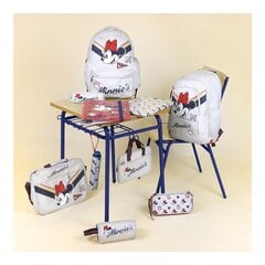 Krepšys Minnie Mouse Šviesiai pilka 29 x 60 x 38 cm kaina ir informacija | Kuprinės mokyklai, sportiniai maišeliai | pigu.lt