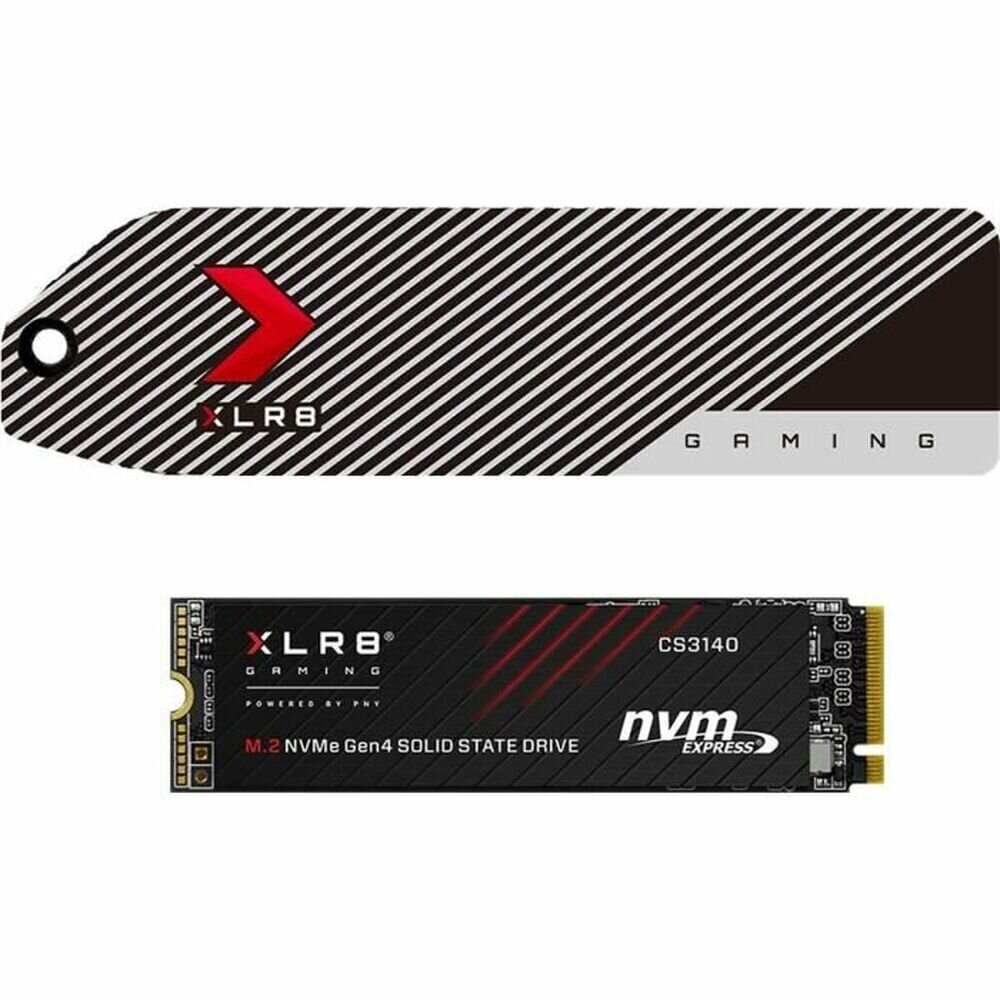 PNY XLR8 CS3140 1TB SSD Gen4 PCIe x4 NVMe PS5 kaina ir informacija | Vidiniai kietieji diskai (HDD, SSD, Hybrid) | pigu.lt