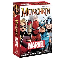 Stalo žaidimas Munchkin Marvel, ENG kaina ir informacija | Stalo žaidimai, galvosūkiai | pigu.lt