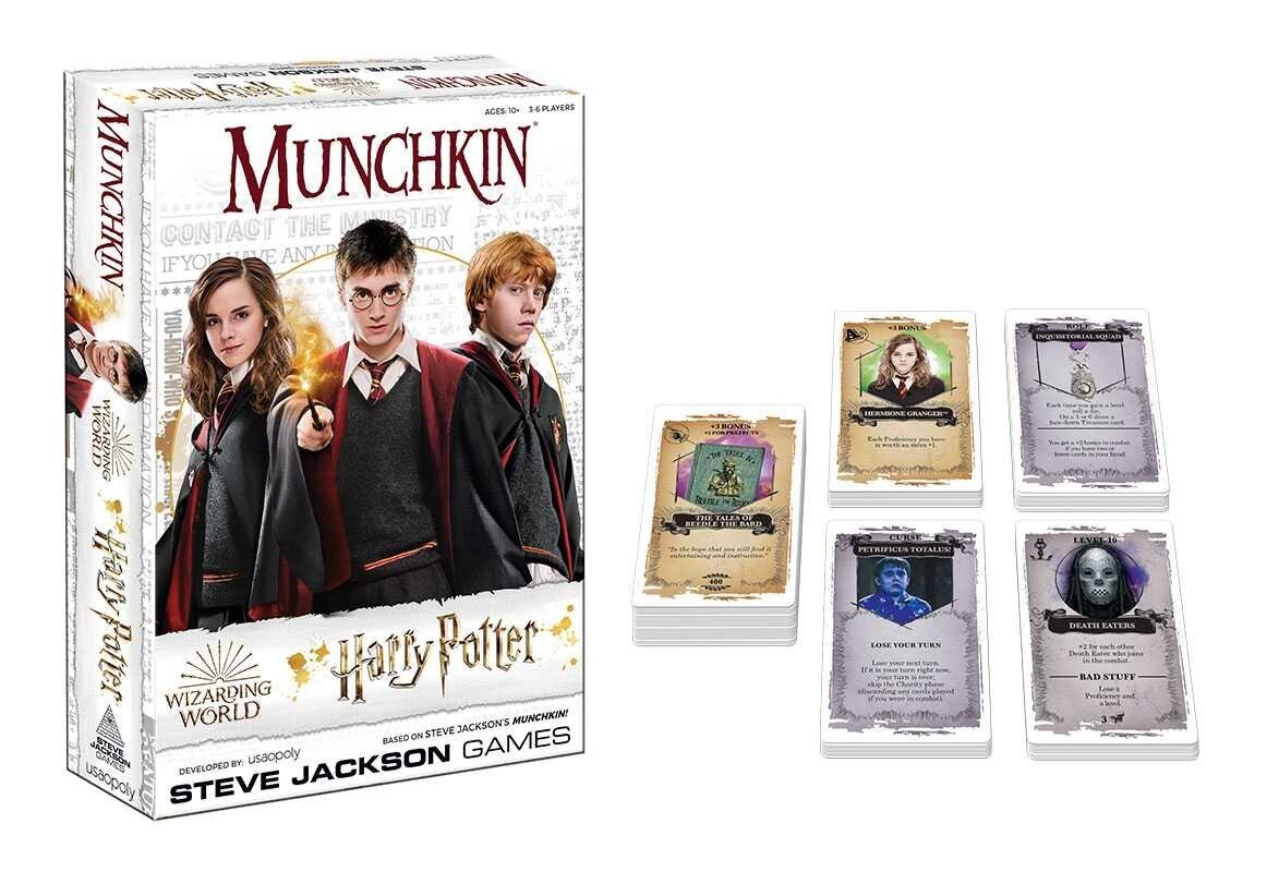 Stalo žaidimas Munchkin Harry Potter, ENG kaina ir informacija | Stalo žaidimai, galvosūkiai | pigu.lt