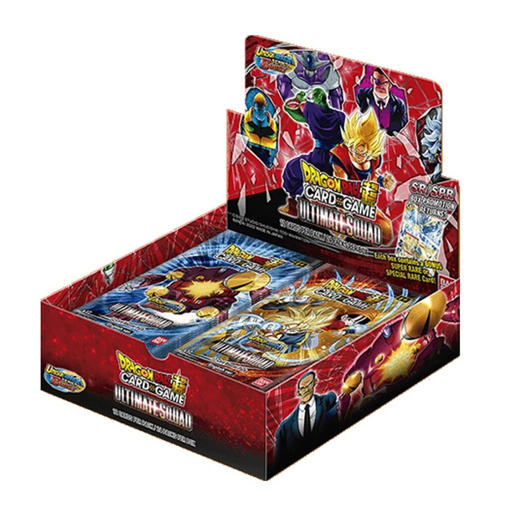 Игровые карты DragonBall Super CCG Unison Warrior Series Set 8 Ultimate  Squad Booster, 24 шт., ENG цена | pigu.lt