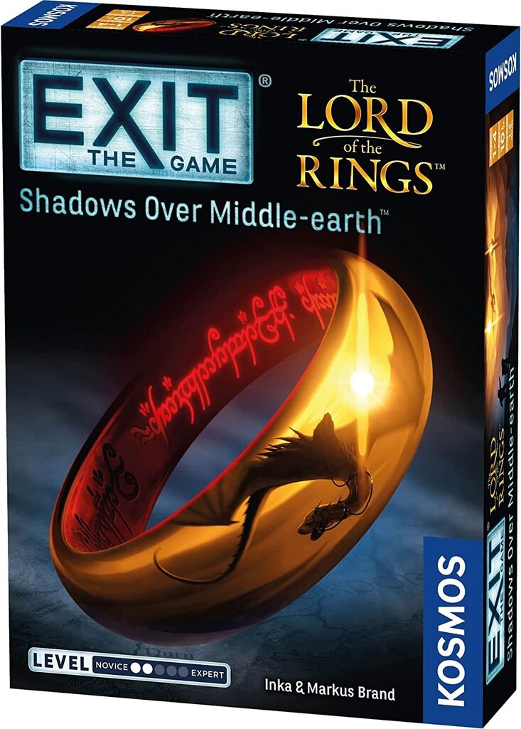 Stalo žaidimas Exit: The Game The Lord of the Rings: Shadows over Middle-earth, ENG kaina ir informacija | Stalo žaidimai, galvosūkiai | pigu.lt