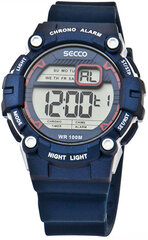 Мужские электронные часы Secco  цена и информация | Мужские часы | pigu.lt