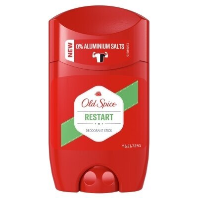 Dezodorantas Old Spice hard Restart, 50ml kaina ir informacija | Dezodorantai | pigu.lt