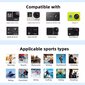 Fusion 180 in 1 priedų rinkinys veiksmo kameroms / GoPro / HERO9 / Xiaomi YI / EKEN / OSMO / MountDog (EVA CASE) V2 kaina ir informacija | Priedai vaizdo kameroms | pigu.lt