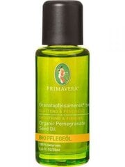 Granatų sėklų kūno aliejus Primavera Organic Pomegranate Seed Oil, 30 ml kaina ir informacija | Kūno kremai, losjonai | pigu.lt
