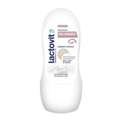 Rutulinis dezodorantas Sensitive Lactovit, 50 ml kaina ir informacija | Dezodorantai | pigu.lt