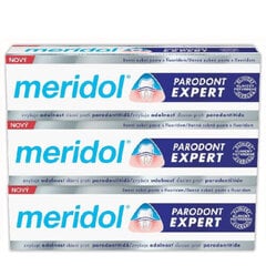 Dantų pasta Meridol Paradont Expert 3 vnt. 75 ml kaina ir informacija | Dantų šepetėliai, pastos | pigu.lt