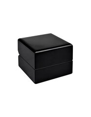 JK Box Черный деревянный ящик для колец BB-2 / A25 цена и информация | Товары для упаковки подарков | pigu.lt