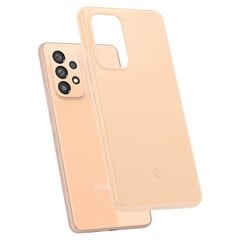 Spigen Thin Fit, skirtas Samsung Galaxy A53 5G, smėlio spalvos kaina ir informacija | Telefono dėklai | pigu.lt