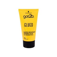 Гель для волос Schwarzkopf Got2B Water Resistant Spiking Glue, 150 мл цена и информация | Средства для укладки волос | pigu.lt