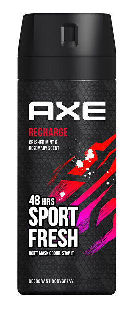 Purškiamas dezodorantas Axe Recharge, 150 ml kaina ir informacija | Dezodorantai | pigu.lt