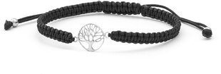 Beneto Каббалистический браслет на шнурке Древо Жизни AGB535 цена и информация | Женские браслеты | pigu.lt