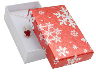 JK Box Kalėdų dovanų dėžutė auskarams XR-6 / A7 / A1 kaina ir informacija | Dovanų pakavimo priemonės | pigu.lt