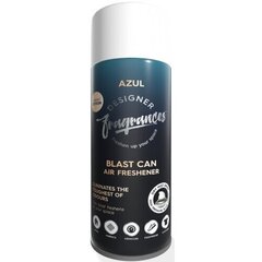 Designer Fragrances Blast Can Azul aukšto spaudimo sausas aerozolis - oro gaiviklis. kaina ir informacija | Oro gaivikliai | pigu.lt