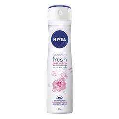 Purškiamas dezodorantas Nivea Fresh Rose Touch Anti-perspirant, 150ml kaina ir informacija | Dezodorantai | pigu.lt