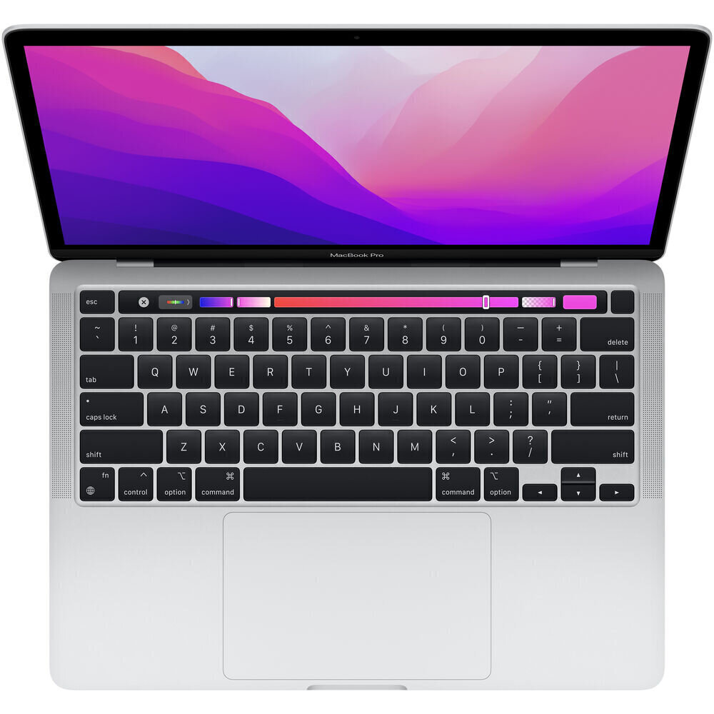MacBook Pro 13.3" 8GB 512GB Silver, ENG/RUS, MNEQ3RU/A цена и информация | Nešiojami kompiuteriai | pigu.lt