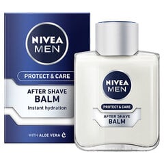 Balzamas po skutimosi Nivea jautriai odai, 100 ml цена и информация | Косметика и средства для бритья | pigu.lt