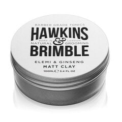 Plaukų molis Hawkins and Brimble Matt Clay, 100ml цена и информация | Средства для укладки волос | pigu.lt