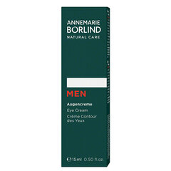 Paakių kremas Anne Marie Borlind Men System Energy Boost 15 ml цена и информация | Сыворотки, кремы для век | pigu.lt