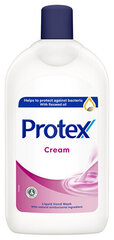 Rankų muilas Protex Cream (papildymas), 700 ml kaina ir informacija | Muilai | pigu.lt