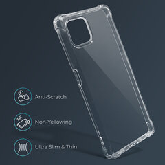 Ударопрочный силиконовый чехол Moozy для iPhone 13 Mini - Прозрачный чехол для телефона с усиленной защитой углов цена и информация | Чехлы для телефонов | pigu.lt