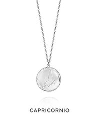 Viceroy Серебряное ожерелье знак Козерог Гороскоп 61014C000-38C цена и информация | Украшения на шею | pigu.lt