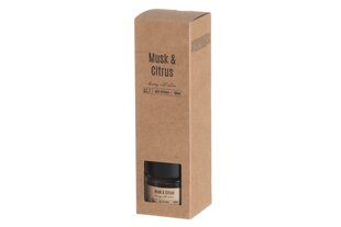 Namų kvapas su lazdelėmis Musk and Citrus, 50 ml kaina ir informacija | Namų kvapai | pigu.lt