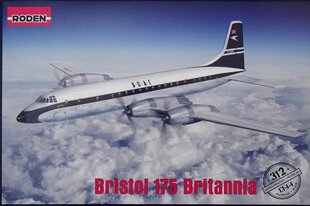 Klijuojamas Modelis Roden 312 Bristol 175 Britannia 1/144 kaina ir informacija | Klijuojami modeliai | pigu.lt