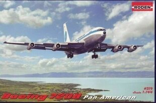 Klijuojamas Modelis Roden 319 Boeing 720B Pan American 1/144 kaina ir informacija | Klijuojami modeliai | pigu.lt