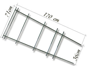 Шпалера для растений "Trepe" цена и информация | Подставки для цветов, держатели для вазонов | pigu.lt