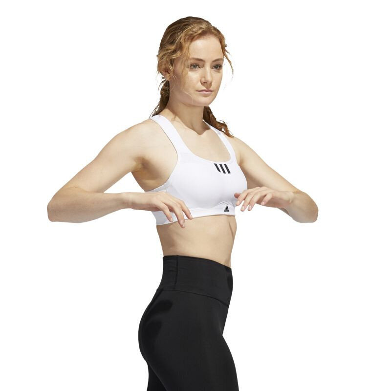 adidas TLRD Impact Training High-Support Bra - White