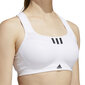 Sportinė liemenėlė moterims Adidas TLRD Impact Training High-Support Bra W HC5399, balta kaina ir informacija | Sportinė apranga moterims | pigu.lt