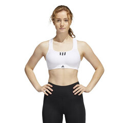 Sportinė liemenėlė moterims Adidas TLRD Impact Training High-Support Bra W HC5399, balta kaina ir informacija | Sportinė apranga moterims | pigu.lt