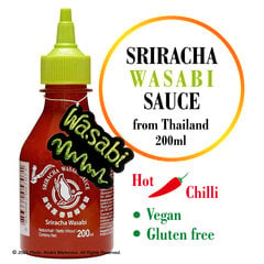 Sriracha Wasabi aštrus padažas, Flying Goose Brand, 200ml. kaina ir informacija | Padažai | pigu.lt