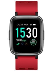 Išmanusis laikrodis Smartwatch Jordan Kerr Active - raudonas (zj990c) liečiamas ekranas IPS kaina ir informacija | Išmanieji laikrodžiai (smartwatch) | pigu.lt