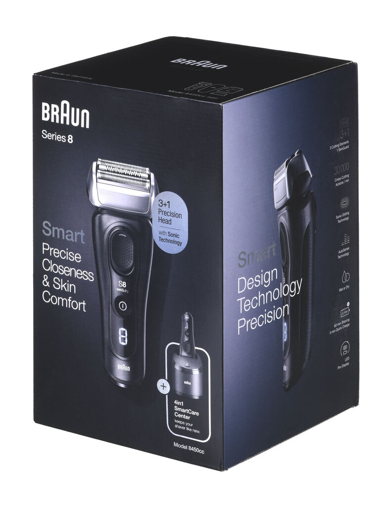 Braun Series 8 kaina ir informacija | Barzdaskutės | pigu.lt