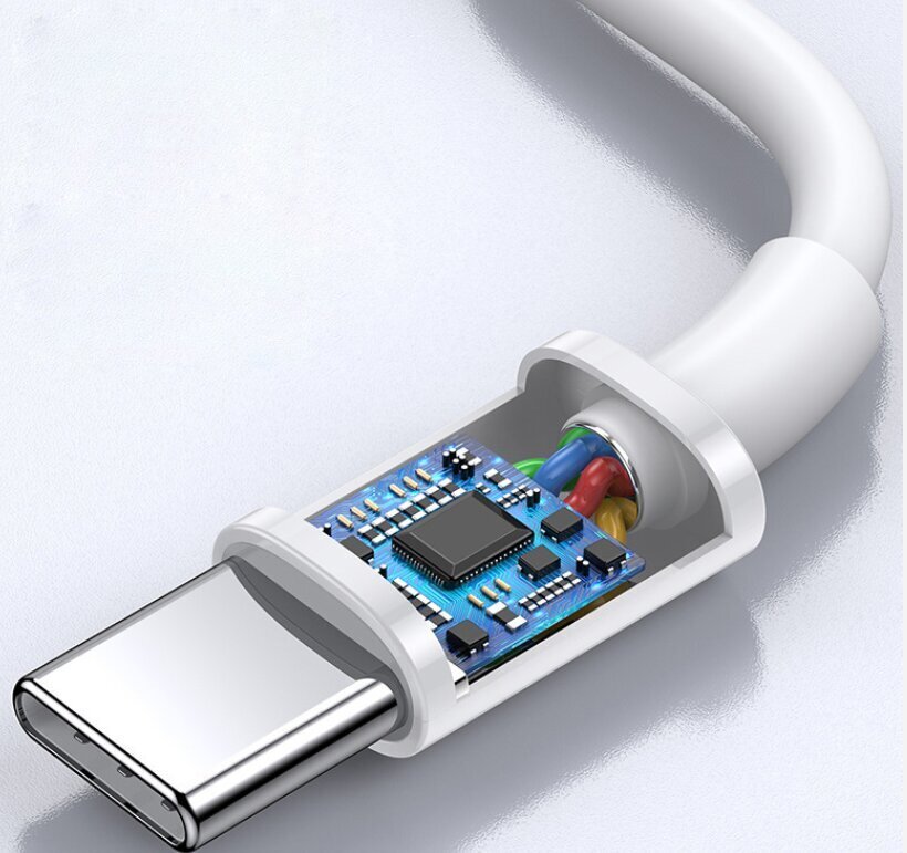 USB-C 60W Type 3.1 Power Delivery QC 3.0 2M kaina ir informacija | Laidai telefonams | pigu.lt