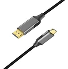 USB-C DisplayPort 4K 60Hz Mac Macbook Th 3.0 цена и информация | Кабели и провода | pigu.lt