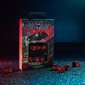 Kauliukų rinkinys Cyberpunk RED Essential juodos ir raudonos spalvos цена и информация | Stalo žaidimai, galvosūkiai | pigu.lt